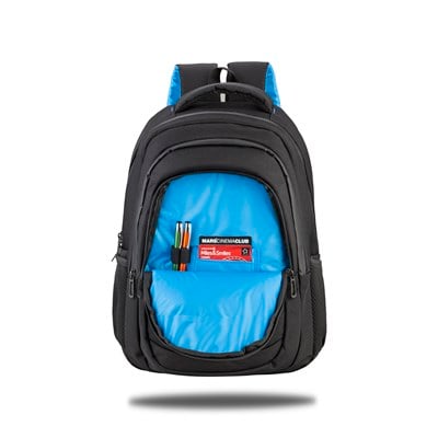 Classone Milano Serisi BP-L100-Pro 15.6 inch WTXpro Su Geçirmez Kumaş, Su Geçirmez Fermuar Sırt Çantası – Siyah