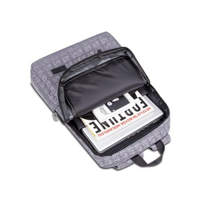 Classone WTX406G Pro 15.6 inch uyumlu WTXpro Su Geçirmez Kumaş, Su Geçirmez Fermuar, Macbook , Laptop , Notebook Sırt Çantası –Gri