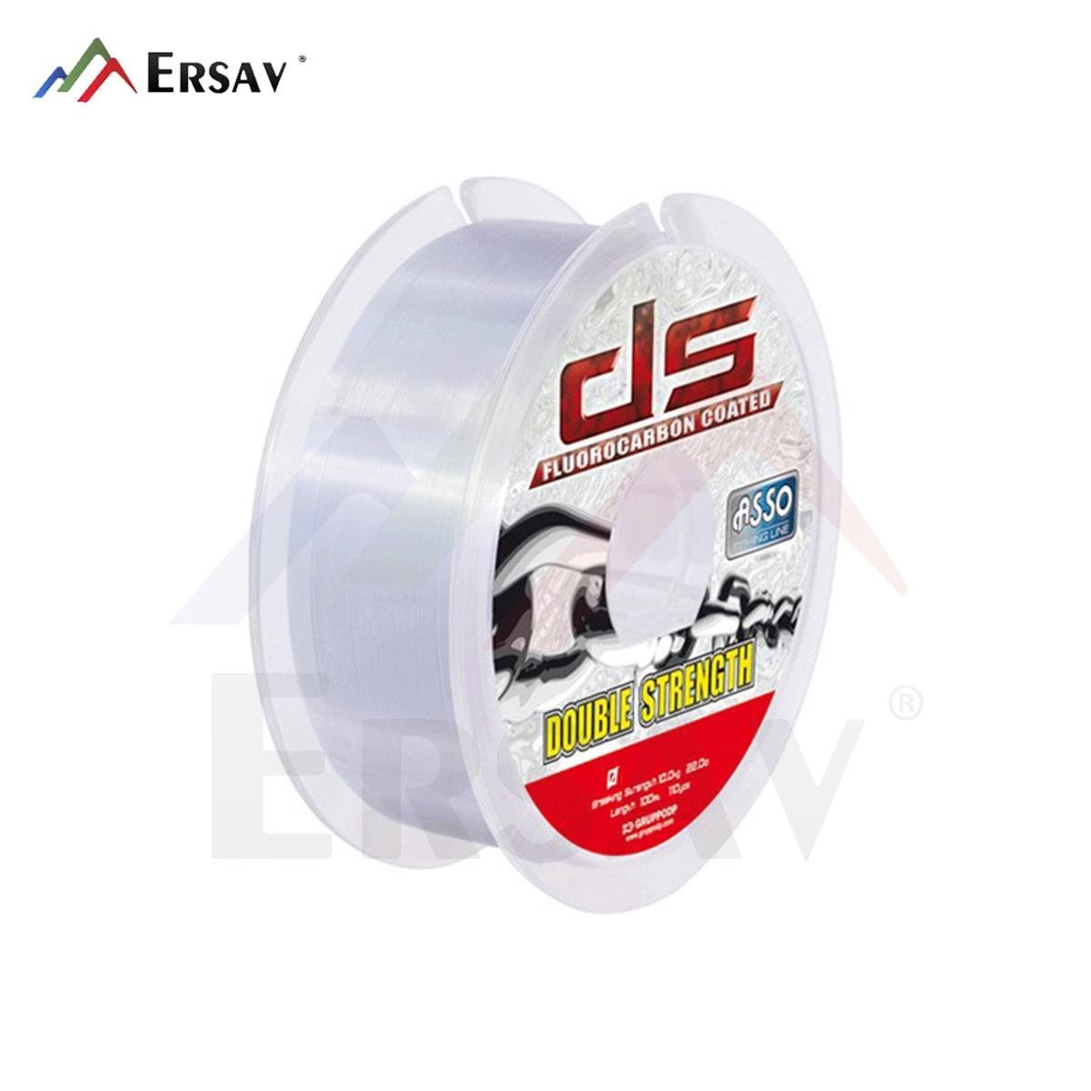 Asso DS Fluorocarbon Coated 0.10 mm 2 kg 100 m Misina