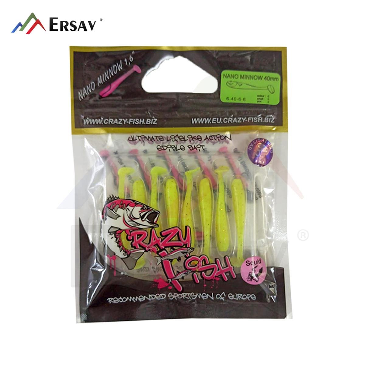 Crazy Fish Nano Minnow 1.6 40 mm Silikon Yem C:06