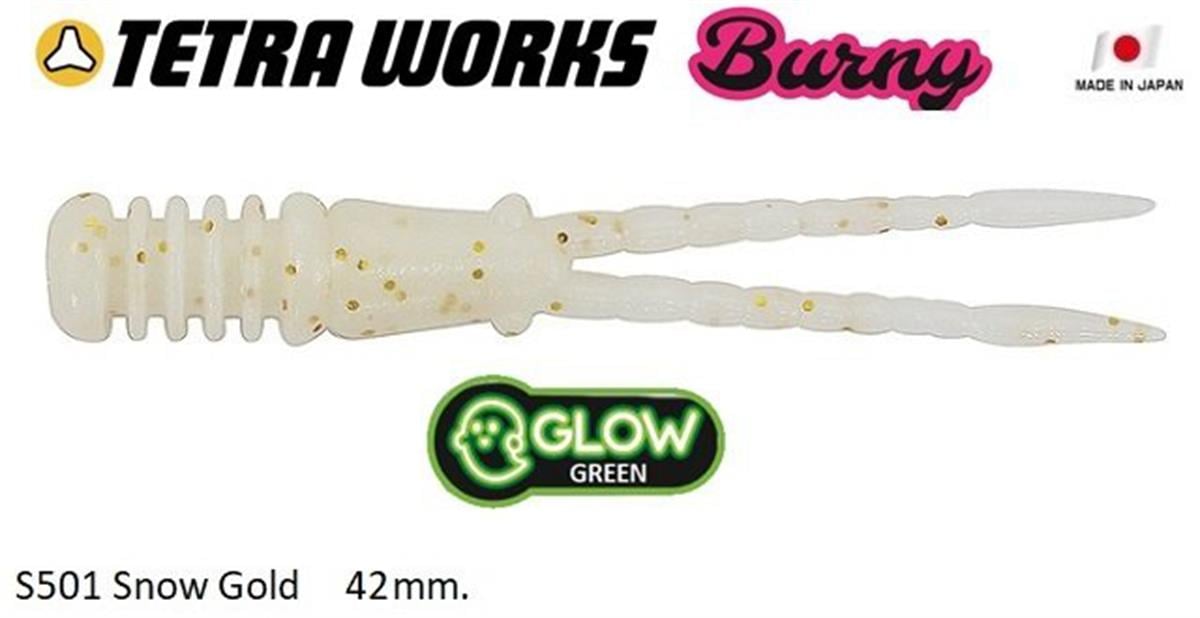 Duo Tetra Works Burny 42 mm Silikon Yem S501 Snow Gold