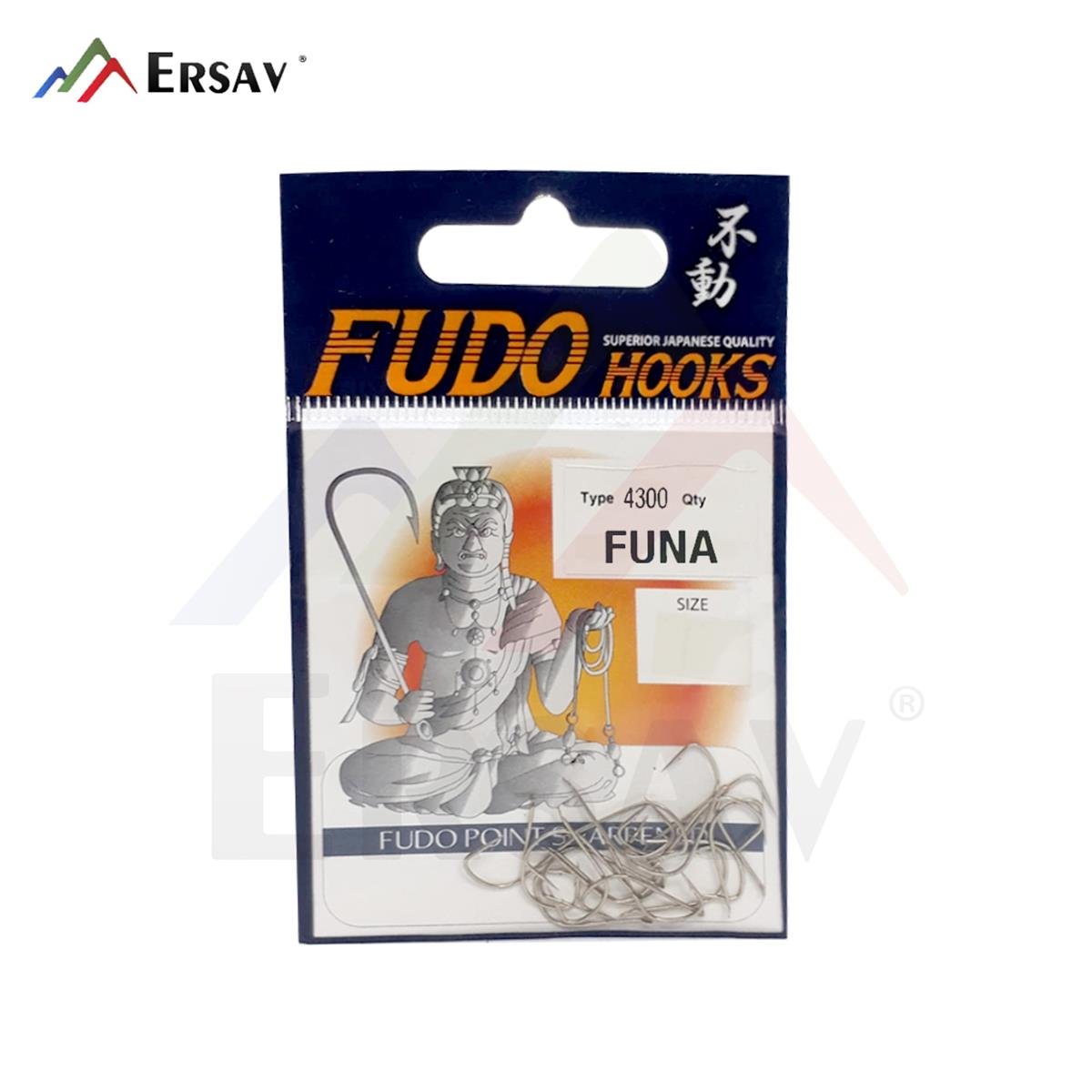 Fudo Hooks FUNA-NK 4300 Nikel İğne No:5