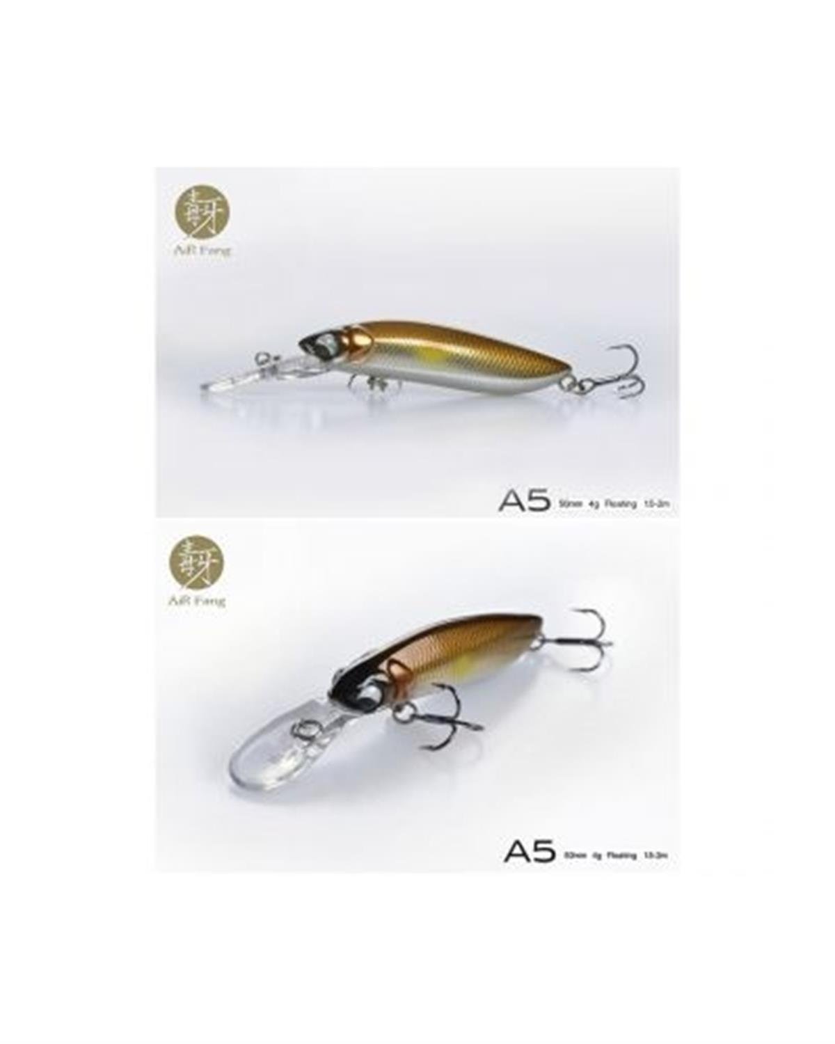 Lurefans Air Fang A5 Mini Jerkbait 50 mm 4 gr Floating Sahte Balık C:45