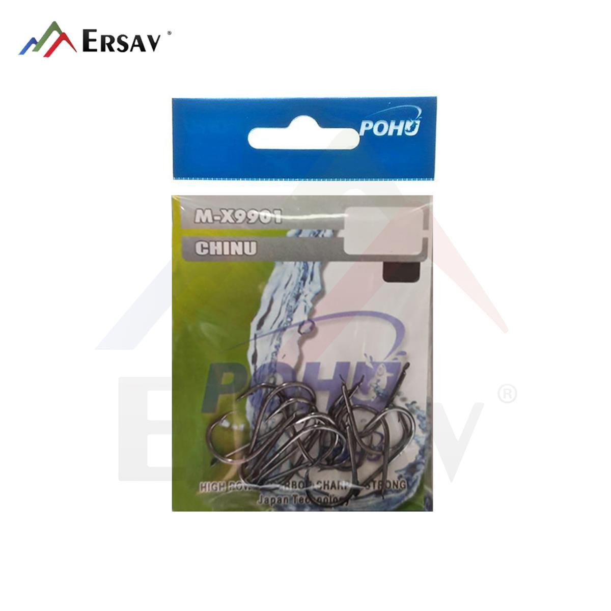 Pohu Chinu M-X9901 Siyah İğne No:1 15 Li Paket