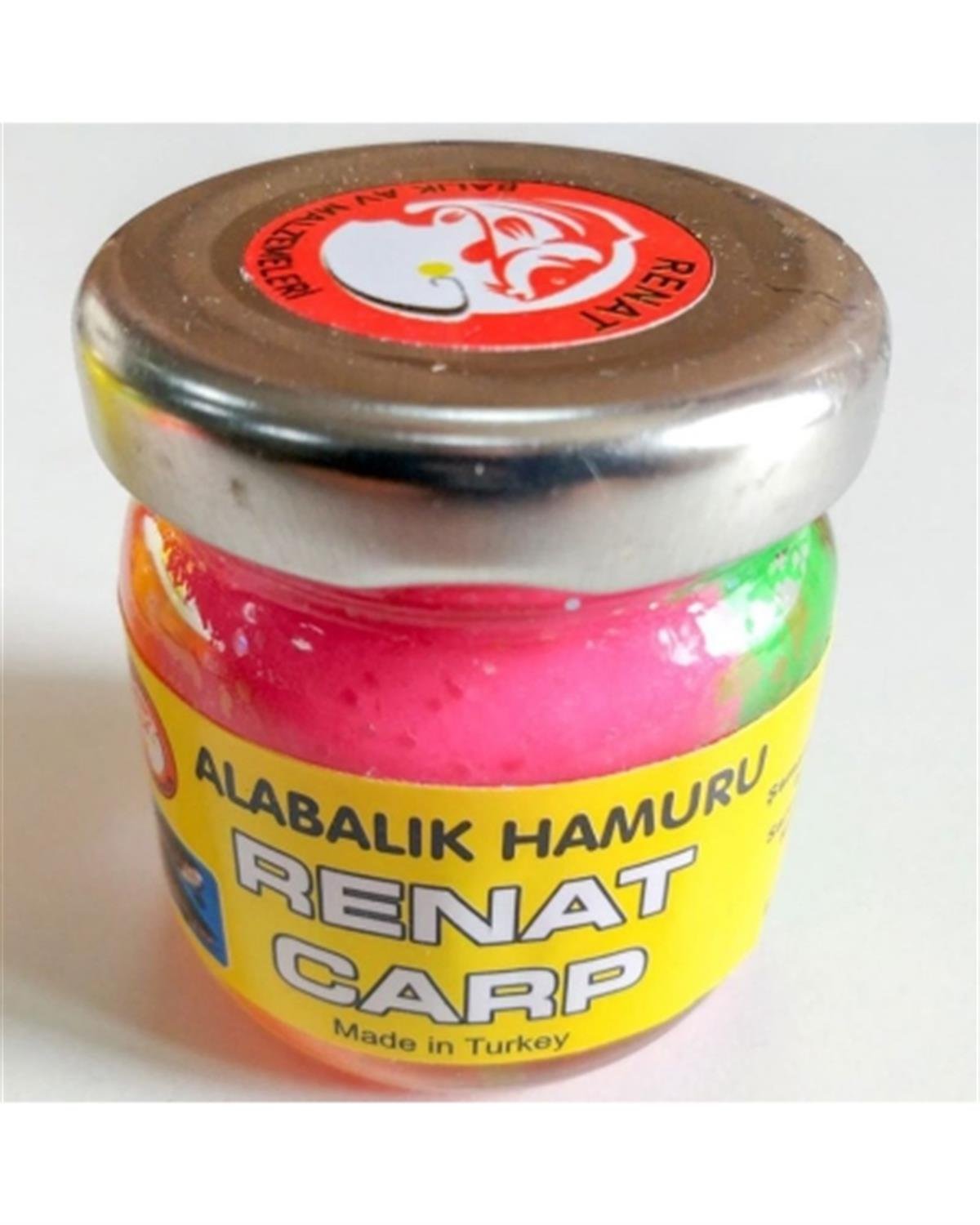Renat Carp Sarımsak Kokulu 50 GR Alabalık Hamuru Pembe