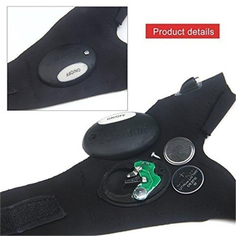 Weigo Led Işıklı Çalışma Eldiveni (Şarj Edilebilir)