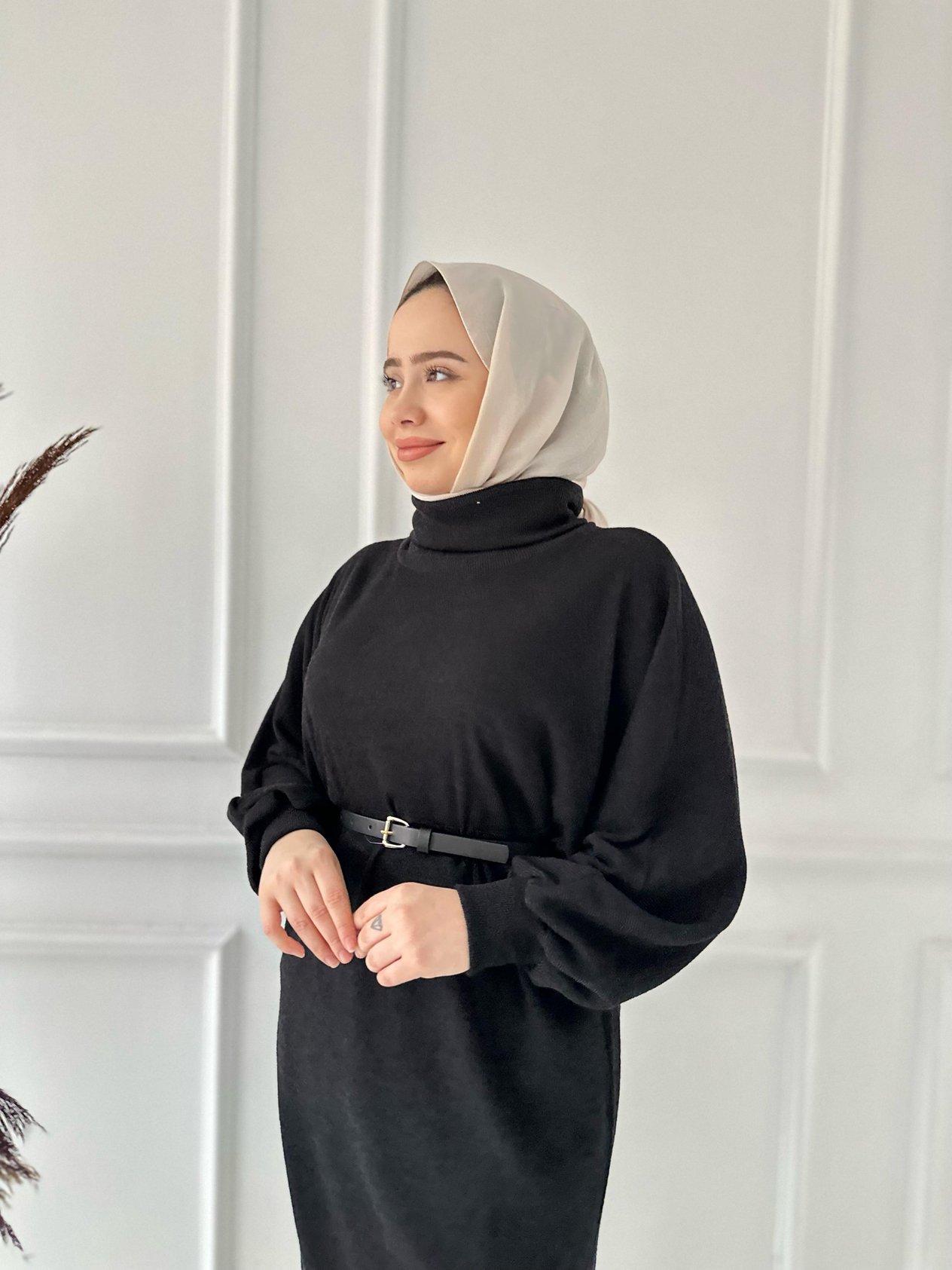 Balıkçı Yarasa Tunik 4867 Siyah