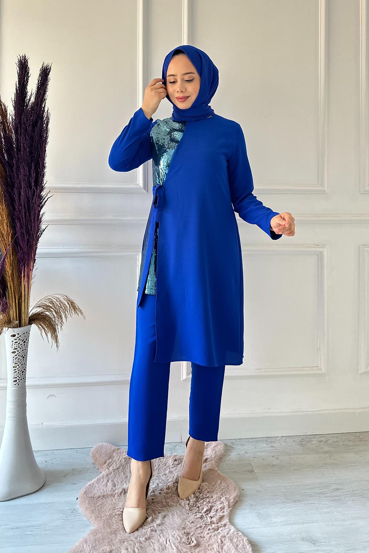 BERAY YANDAN BAĞLAMA PUL DTY TKM 7806 İndigo