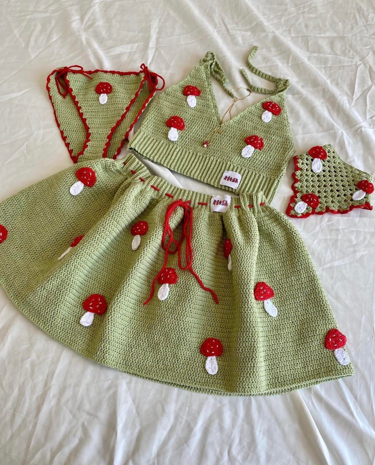 Mushroom Swimming Suit