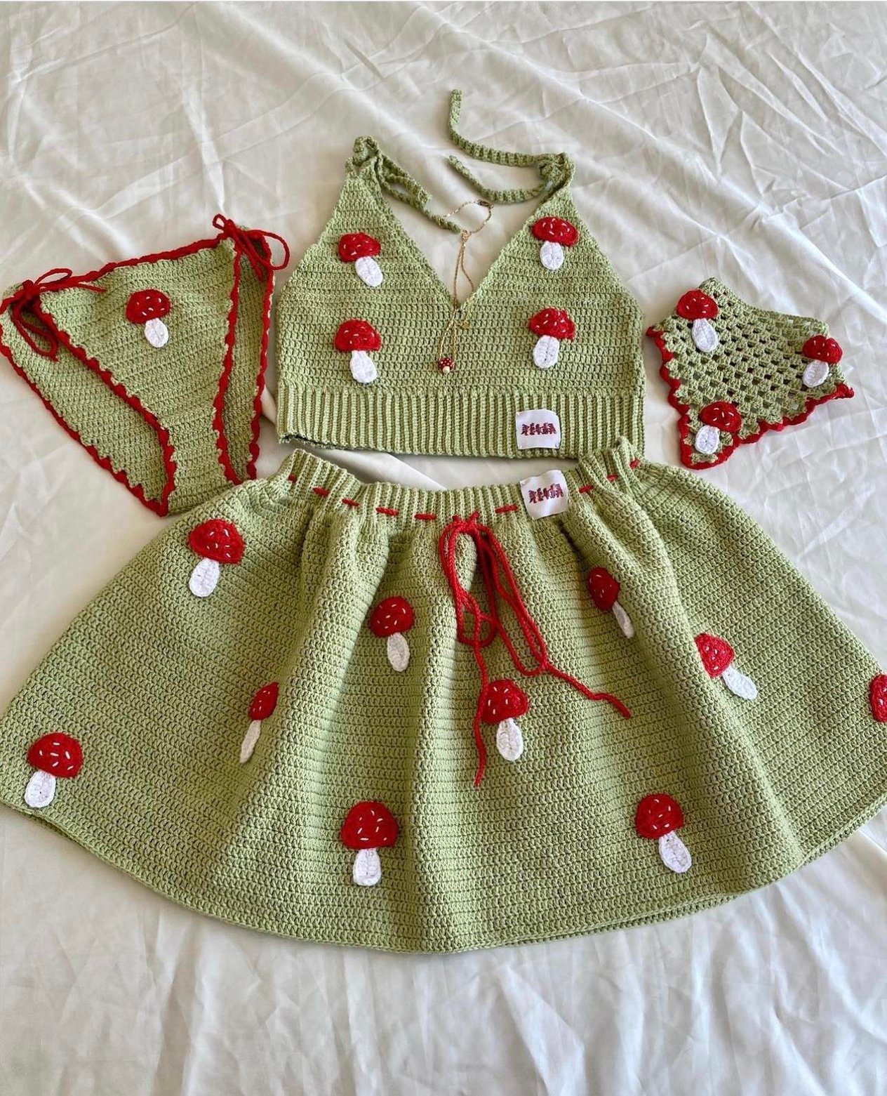 Mushroom Swimming Suit
