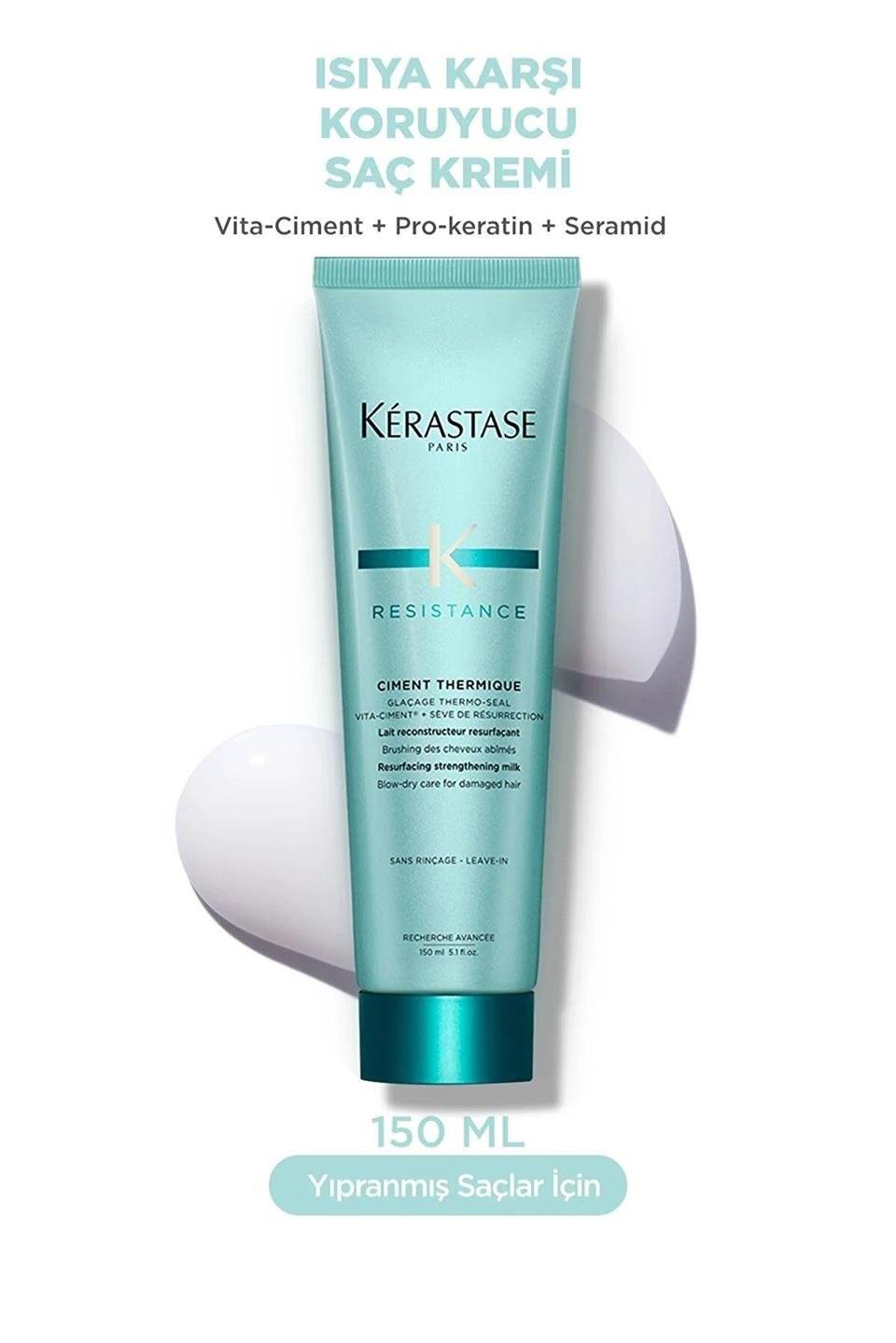 Kerastase Resistance Reconstruction Ciment Anti-Usure Zayıf Ve Yıpranmış Saçlar Için Onarıcı Durulan Maske