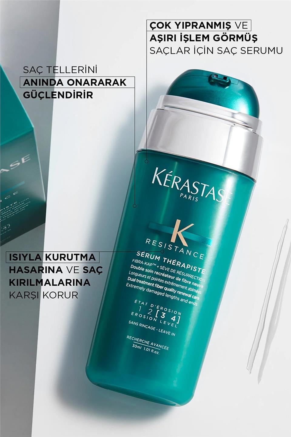 Kerastase Resistance Therapist Sérum Thérapiste Çok Yıpranmış Ve Aşırı Işlem Görmüş Saçlar Için Onarıcı Serum
