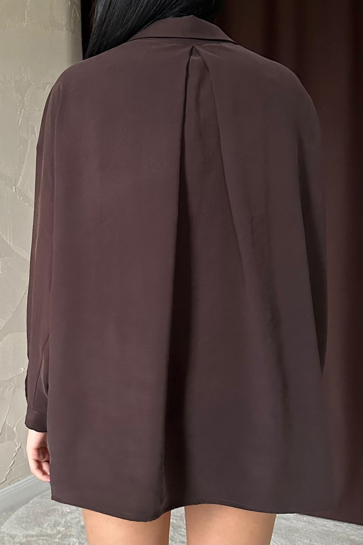 Wholesale Brown Casual Shirt