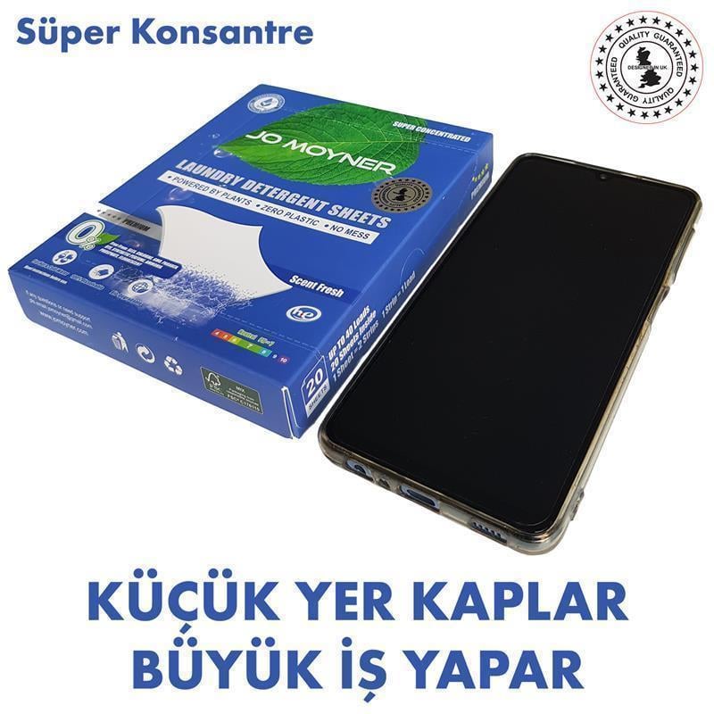 Jo Moyner Bahar Kokulu Doğal Organik Çamaşır Yaprak Deterjan 20 Kullanım