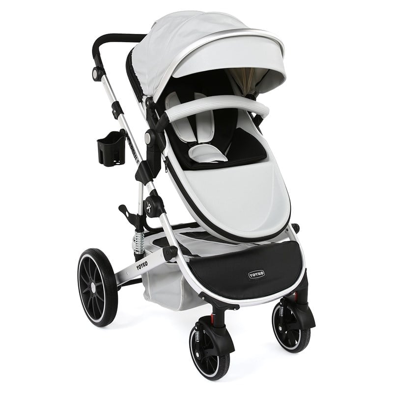 Yoyko Capsule Egg Travel Seyahat Sistem Bebek Arabası Gri Silver