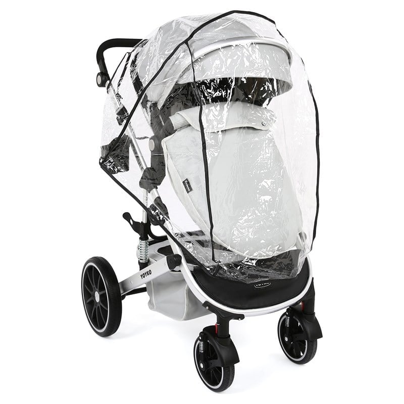 Yoyko Capsule Egg Travel Seyahat Sistem Bebek Arabası Gri Silver