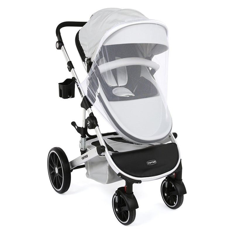 Yoyko Capsule Egg Travel Seyahat Sistem Bebek Arabası Gri Silver