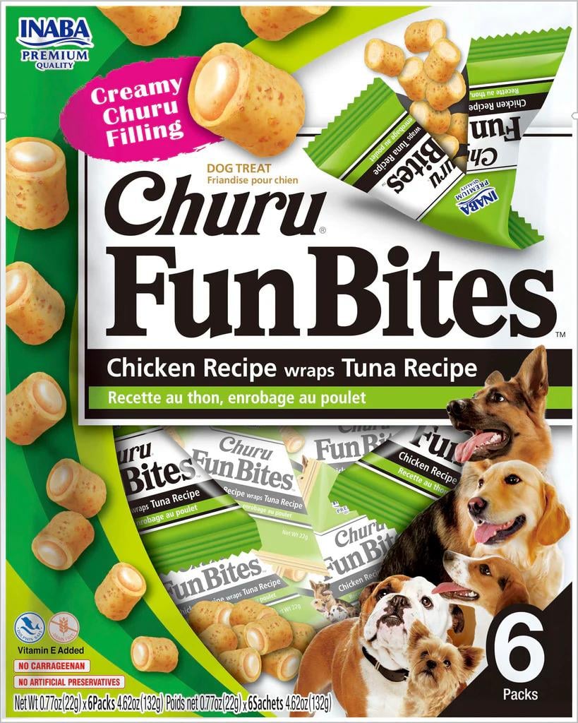 Churu Fun Bites Sticks ton balığı Sargılı  Köpek Ödül Maması