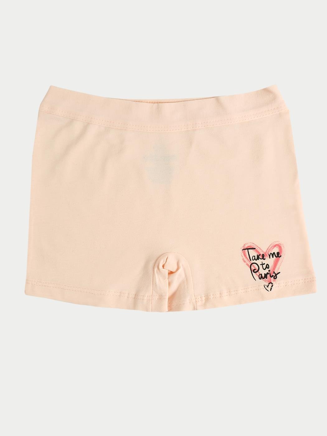 Kız Çocuk Pamuklu 3'lü Atlet 3'lü Şort Boxer Karışık Renk Bonjour 6 Parça Set