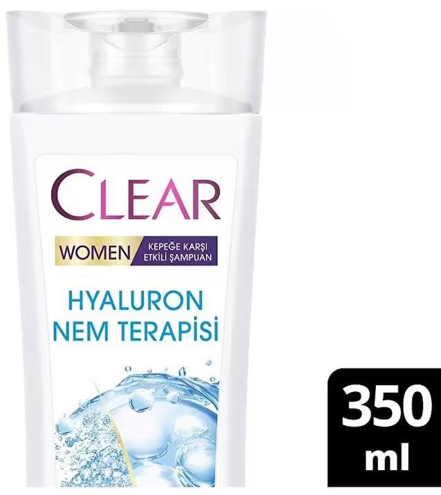 CLEARCLEAR WOMEN HYALURON NEM TERAPİSİ ŞAMPUAN 350 ML