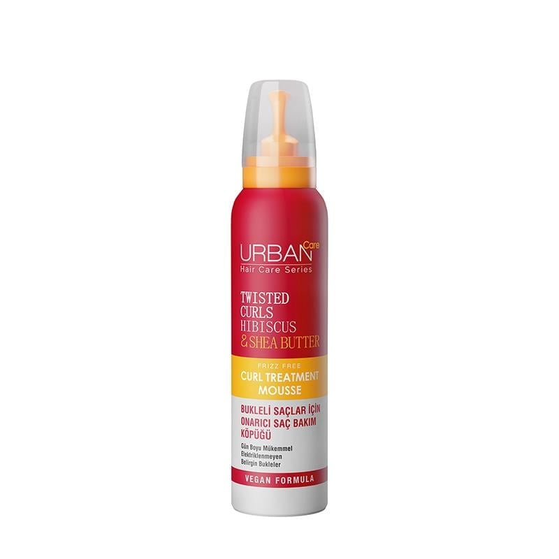 DefaultURBAN CARE TWİSTED CURLS HİBİSCUS & SHEA BUTTER BUKLELİ SAÇLAR İÇİN ONARICI SAÇ BAKIM KÖPÜĞÜ 150 ML