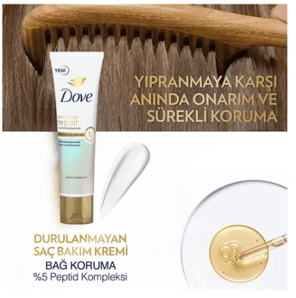 DOVEDOVE BOND INTENSE REPAİR DURULANMAYAN SAÇ BAKIM KREMİ 150 ML