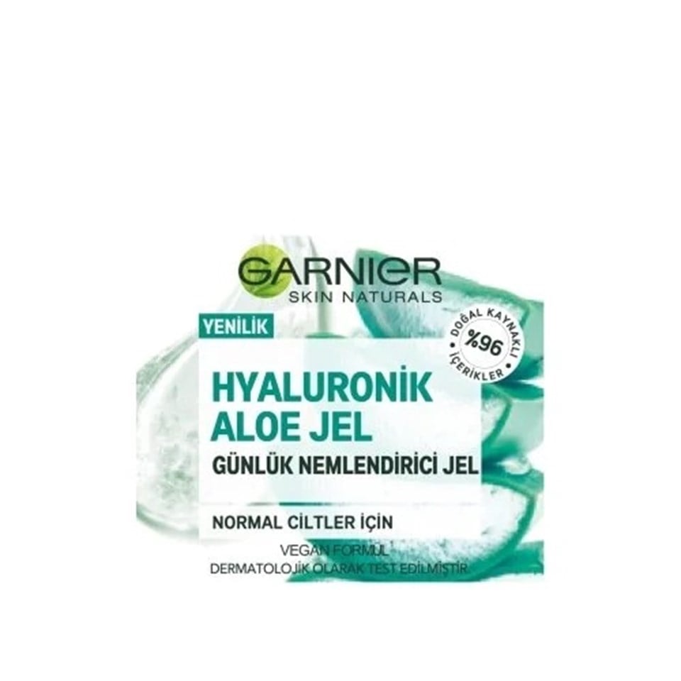 GARNIER HYALURONİK ALOE JEL - GÜNLÜK NEMLENDİRİCİ JEL 50 ML