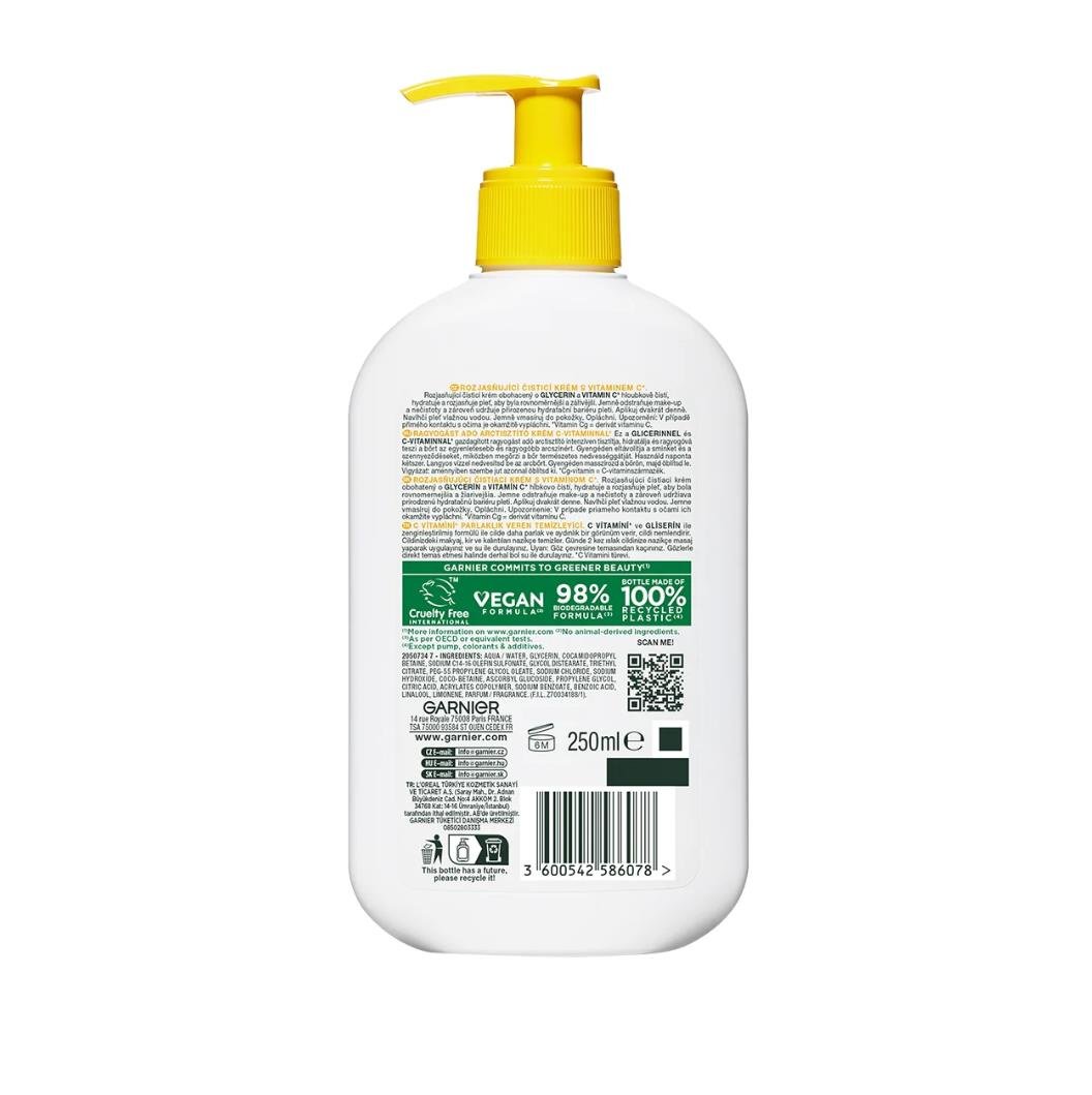 GARNİERGARNİER C VİTAMİNİ TEMİZLEYİCİ 250 ML