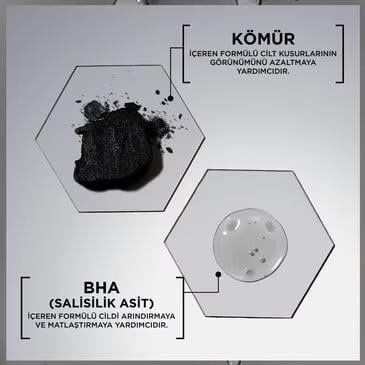 GARNİERGARNİER SAF & TEMİZ SİYAH NOKTA KARŞITI KÖMÜRLÜ TEMİZLEME JELİ 250 ML