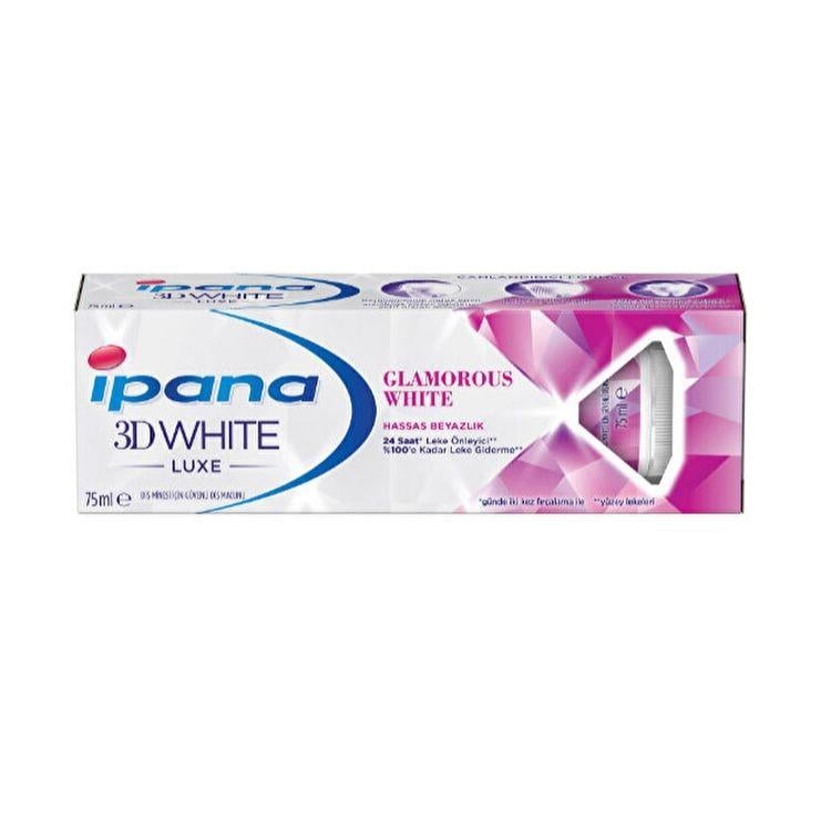 İPANAİPANA 3 BOYUTLU BEYAZLIK LUXE DİŞ MACUNU GLAMOROUS WHİTE MUHTEŞEM PARLAKLIK 75 ML