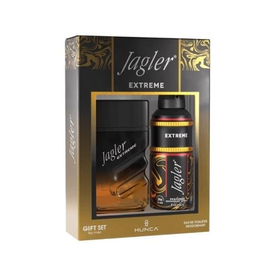JAGLERJAGLER EXTREME KUTU KOFRE PARFÜM 90 ML + DEODORANT ERKEK 150 ML