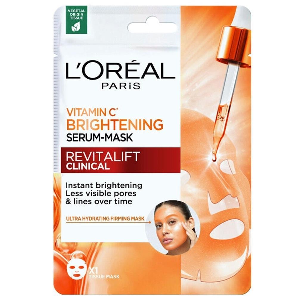 LOREAL PARİSL'ORÉAL PARİS REVİTALİFT CLİNİCAL ANINDA AYDINLATICI C VİTAMİNİ SERUMLU MASKE
