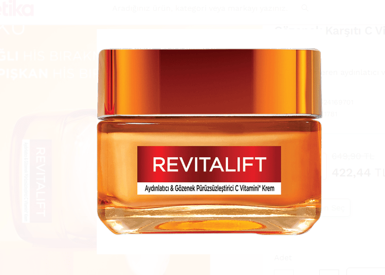 LOREAL PARİSLOREAL PARİS SKİN REVİTALİFT CLİNİCAL C VİTAMİN CREAM 50 ML
