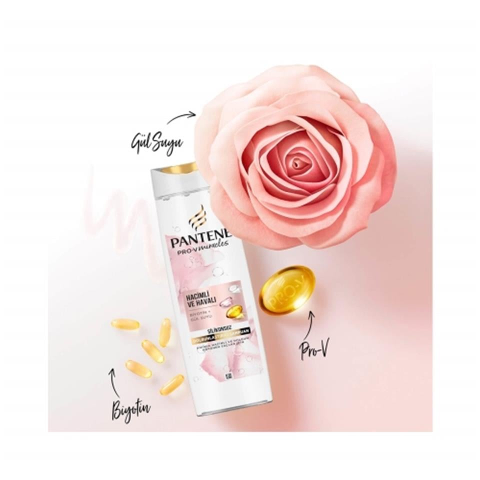 PANTENE PRO-V MİRACLES ŞAMPUAN PURELİFT ROSE WATER 400 ML