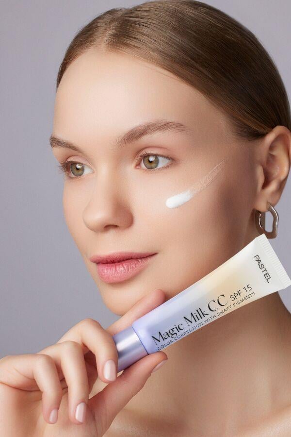 PASTELPASTEL MAGİC MİLK CC SPF 15 - CİLT TONU EŞİTLEYİCİ SPF 15 CC KREM 50 LİGHT MEDİUM