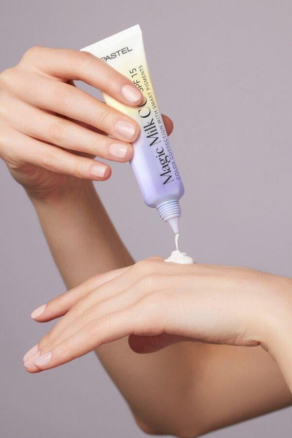 PASTELPASTEL MAGİC MİLK CC SPF 15 - CİLT TONU EŞİTLEYİCİ SPF 15 CC KREM 50 LİGHT MEDİUM