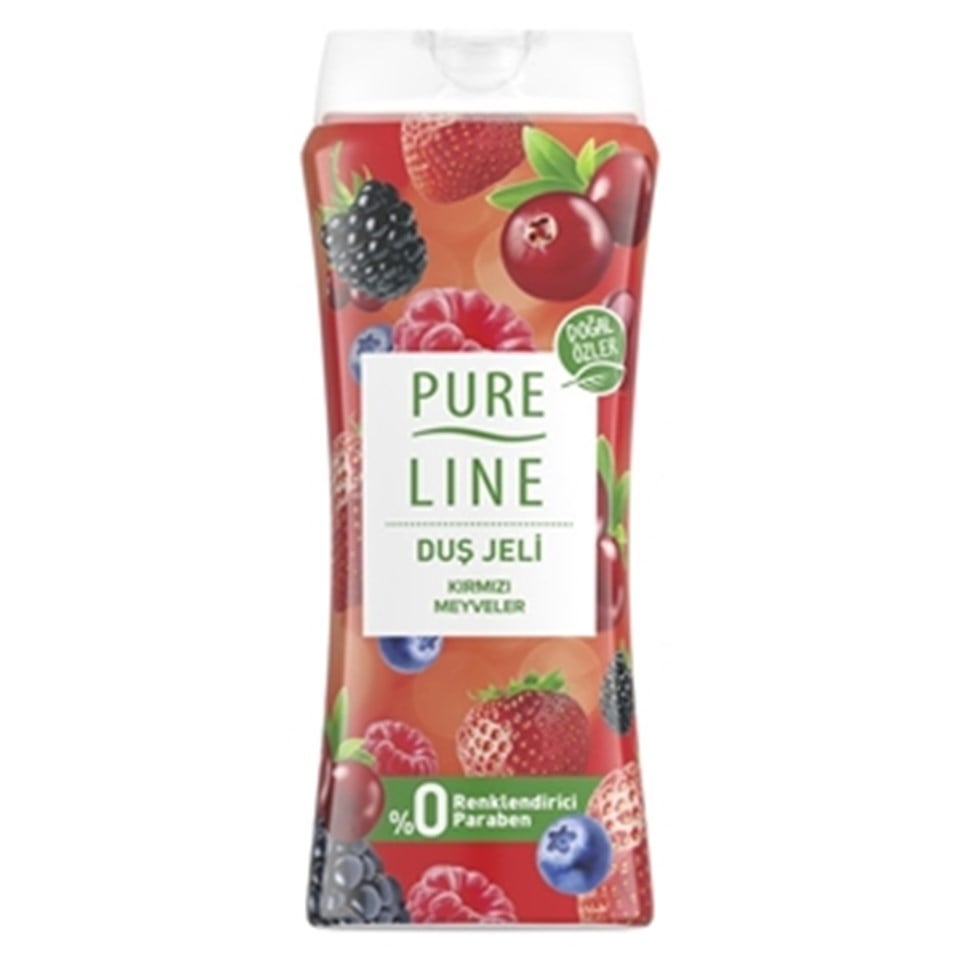 PURE LİNE KIRMIZI MEYVELER DUŞ JELİ 400 ML