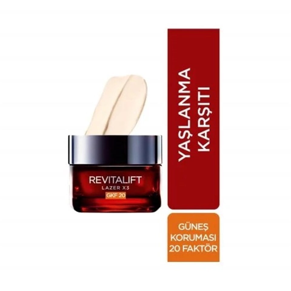REVİTALİFT LAZER X3 LEKE VE KIRIŞIKLIK KARŞITI BAKIM GKF20 50ML