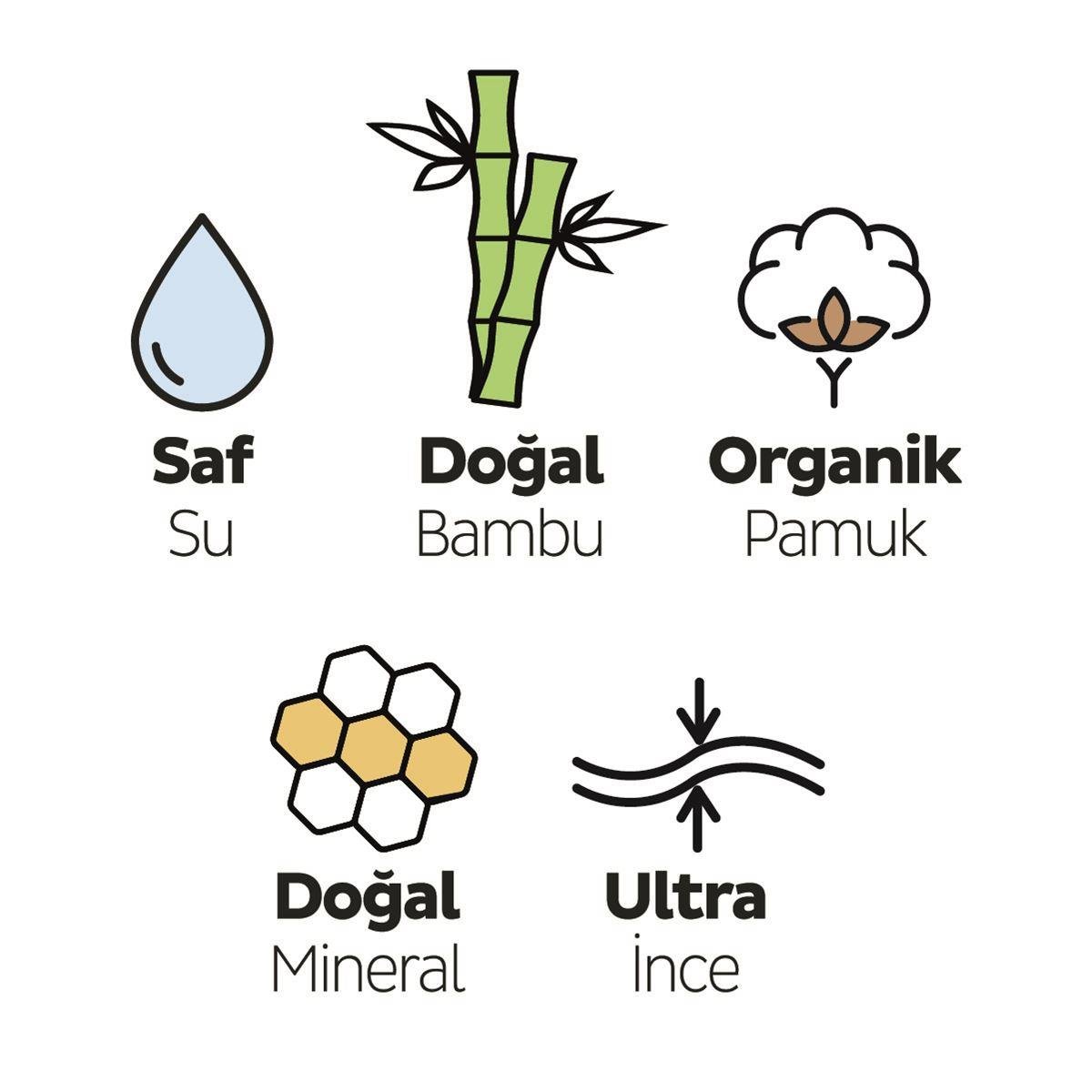 SLEEPYSLEEPY NATURAL SÜPER ECO UZUN 20 ADET