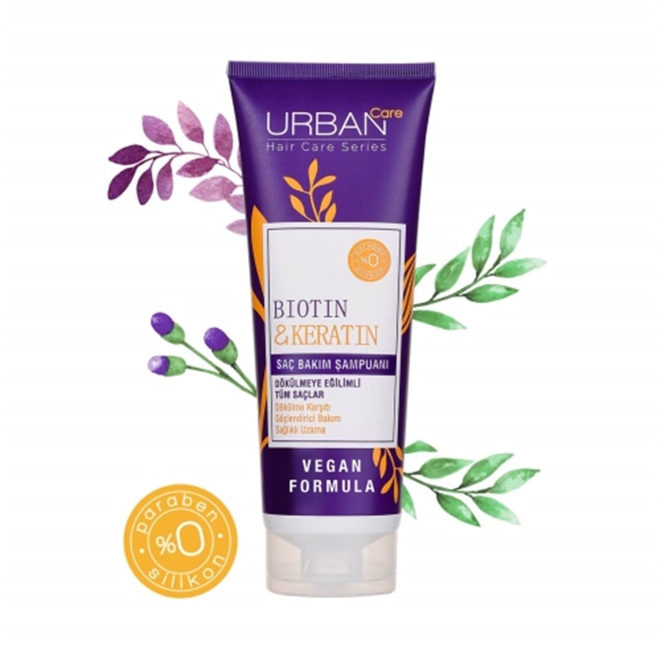 URBAN CARE BİOTİN&KERATİN ŞAMPUAN 250ML