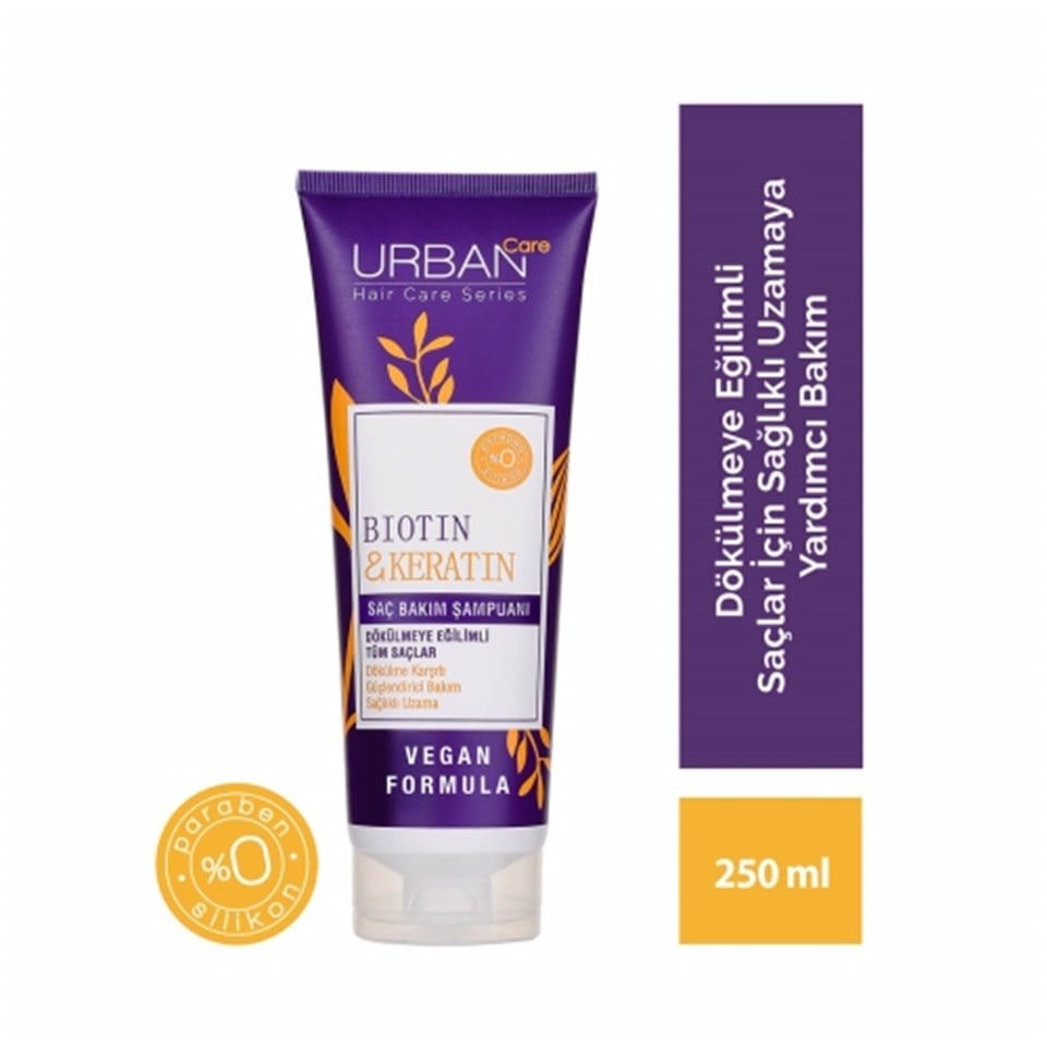 URBAN CARE BİOTİN&KERATİN ŞAMPUAN 250ML