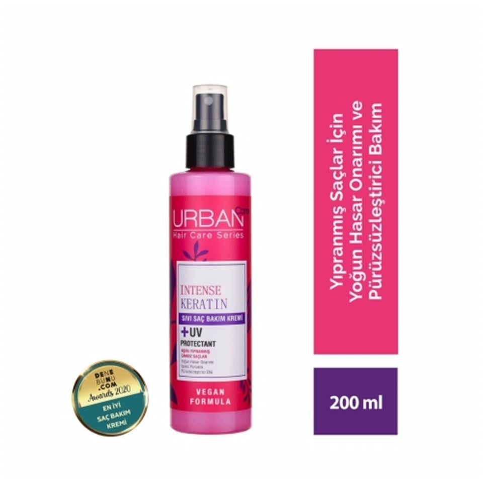 URBAN CARE INTENSE AND KERATİN SIVI SAÇ KREMİ 200 ML