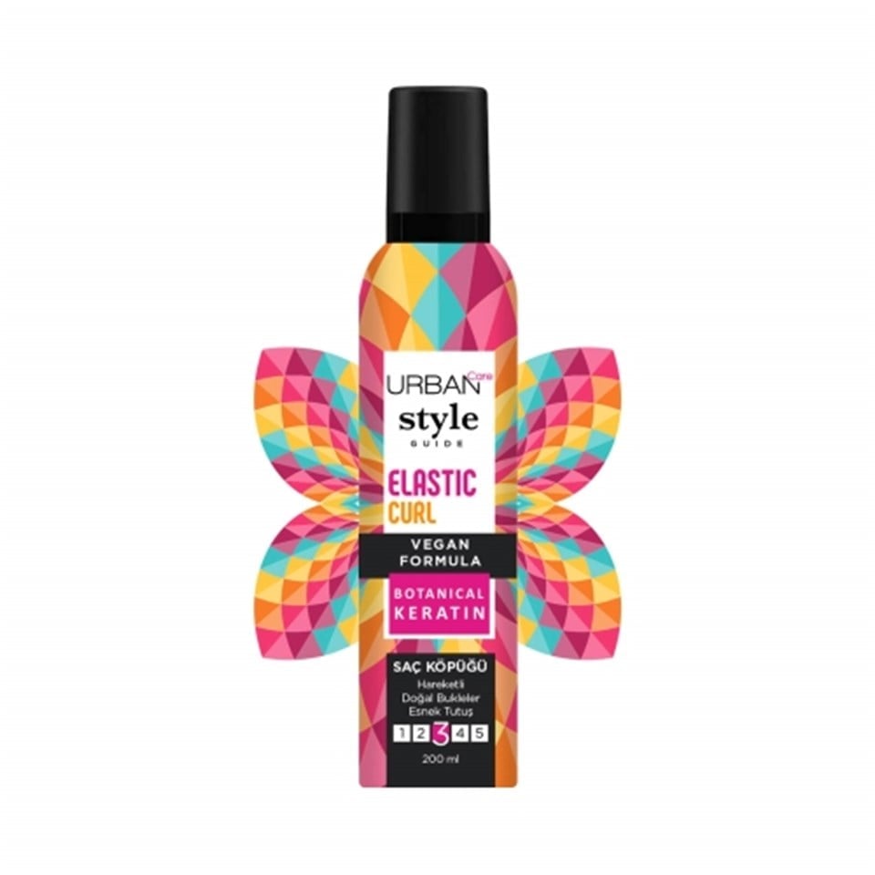 URBAN CARE STYLE GUİDE SAÇ KÖPÜĞÜ ELASTİC CURL 200 ML
