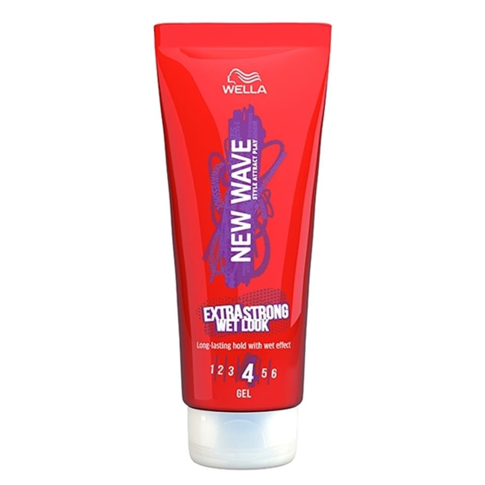WELLA NEW WAVE JÖLE EXTRA STRONG WET LOOK 200 ML