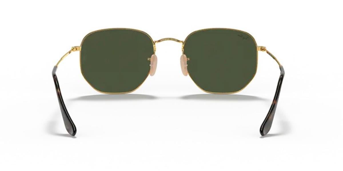 Ray-Ban 3548-N 001 Unisex Sarı Metal Güneş Gözlüğü