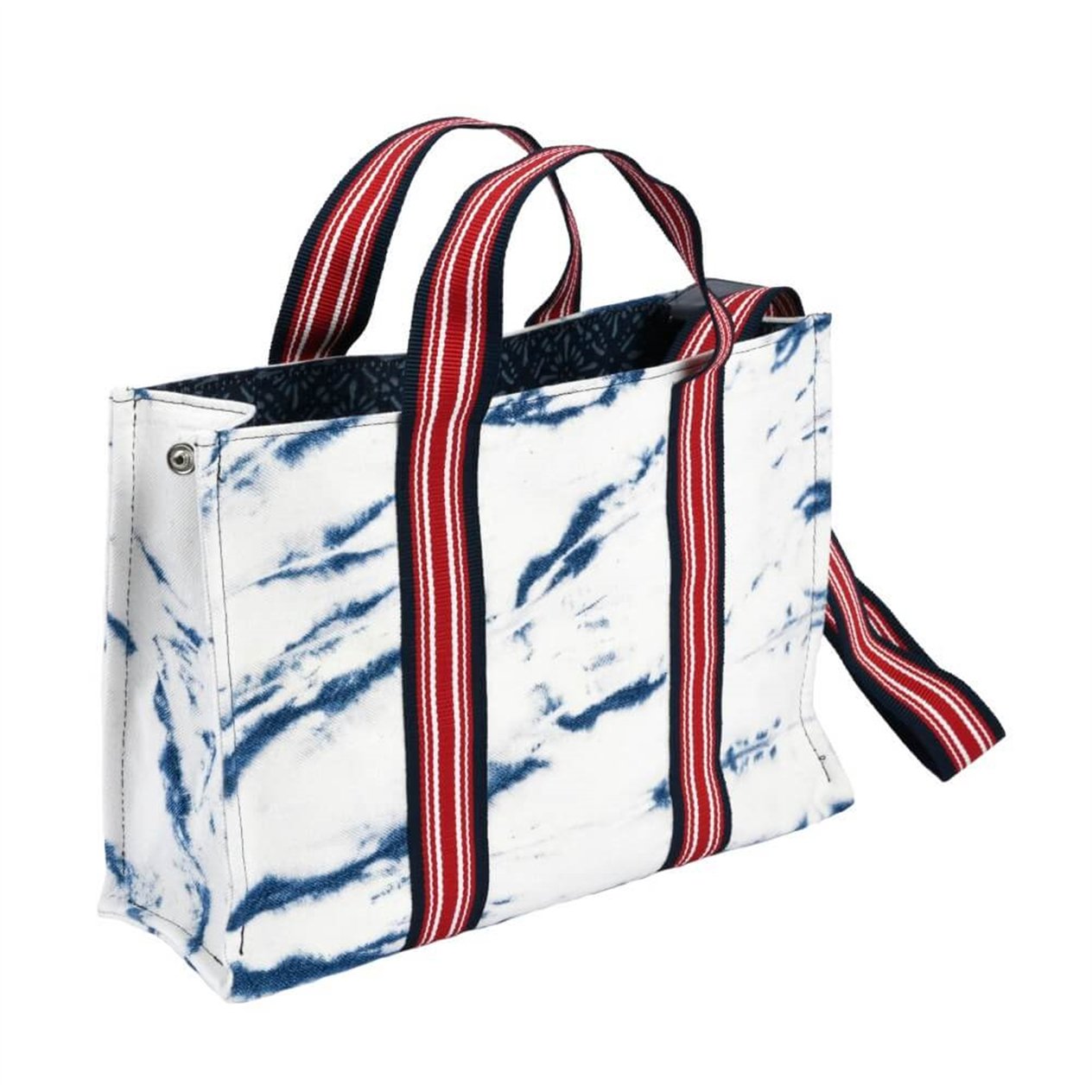 Beyaz Gabardin Batik Tote Bag