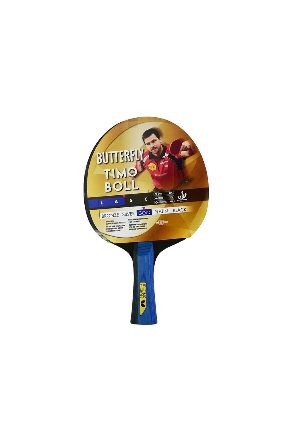 Butterfly Tımo Boll Gold ITFF Onaylı Masa Tenisi Raketi 85021