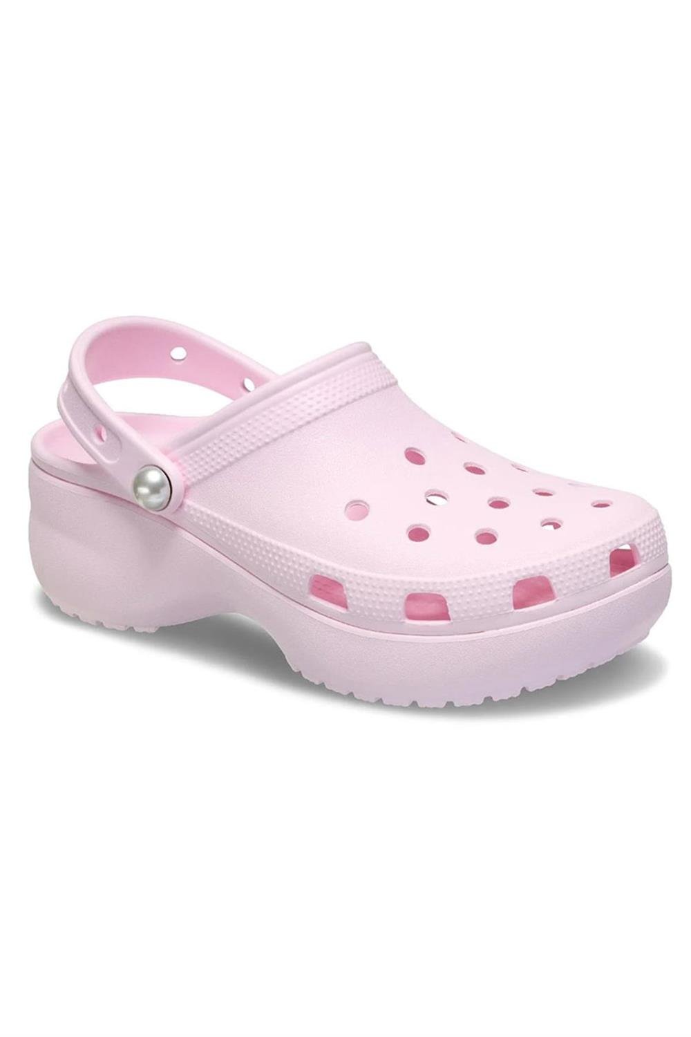 Crocs Classic Platform Pearl Clog Kadın Terlik 211231-6Zw