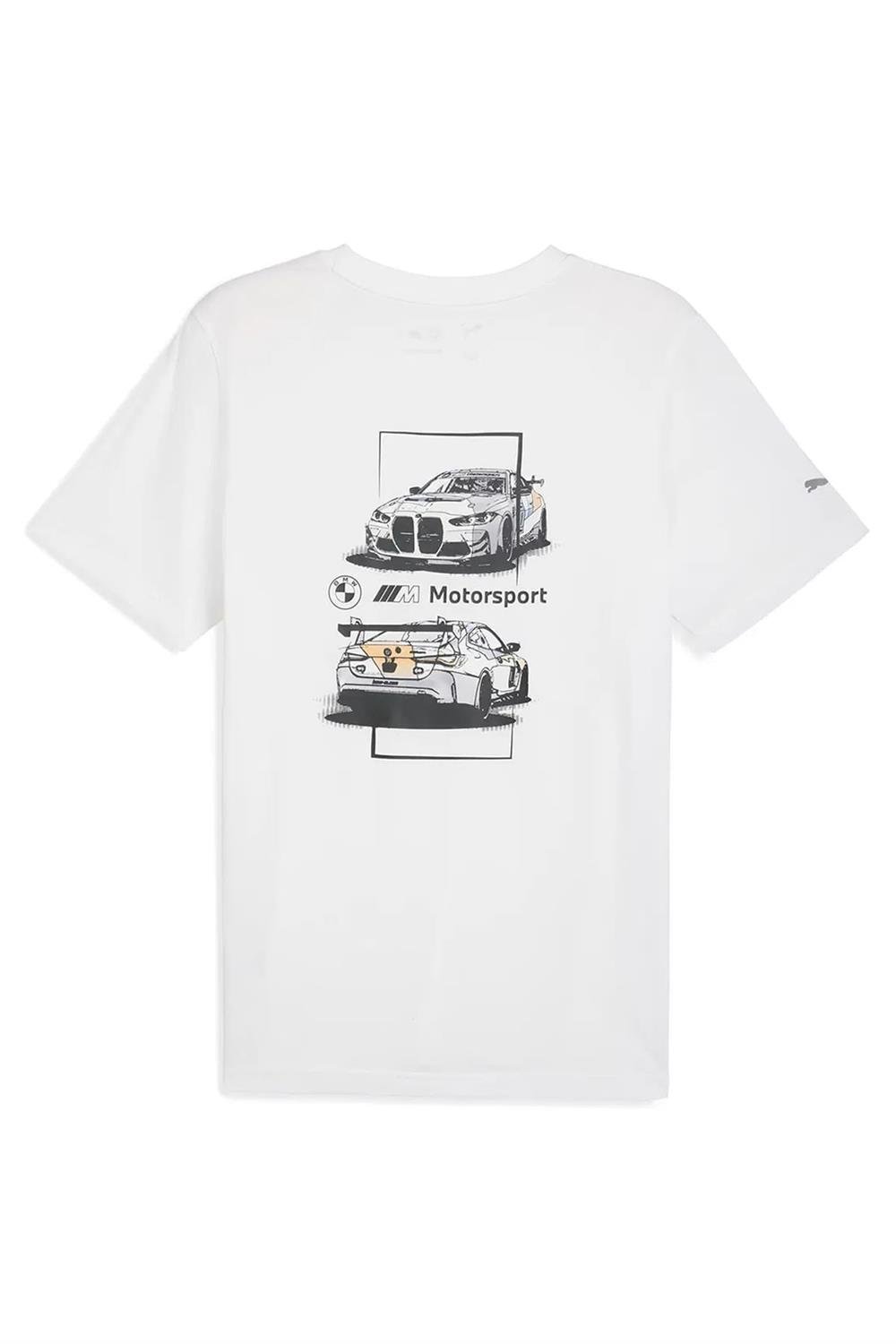 Puma Bmw Mms Car Graphıc Tee 2 Erkek Kısa Kollu Tişört 63073502