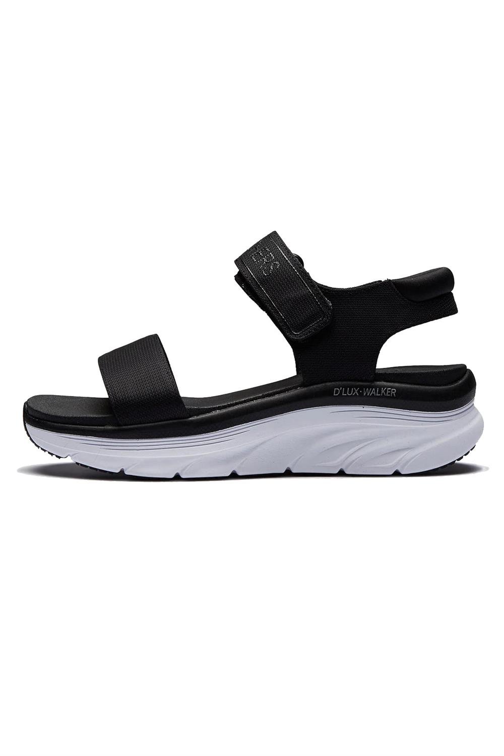 Skechers D'Lux Walker - New Block Kadın Sandalet 119226 Blk